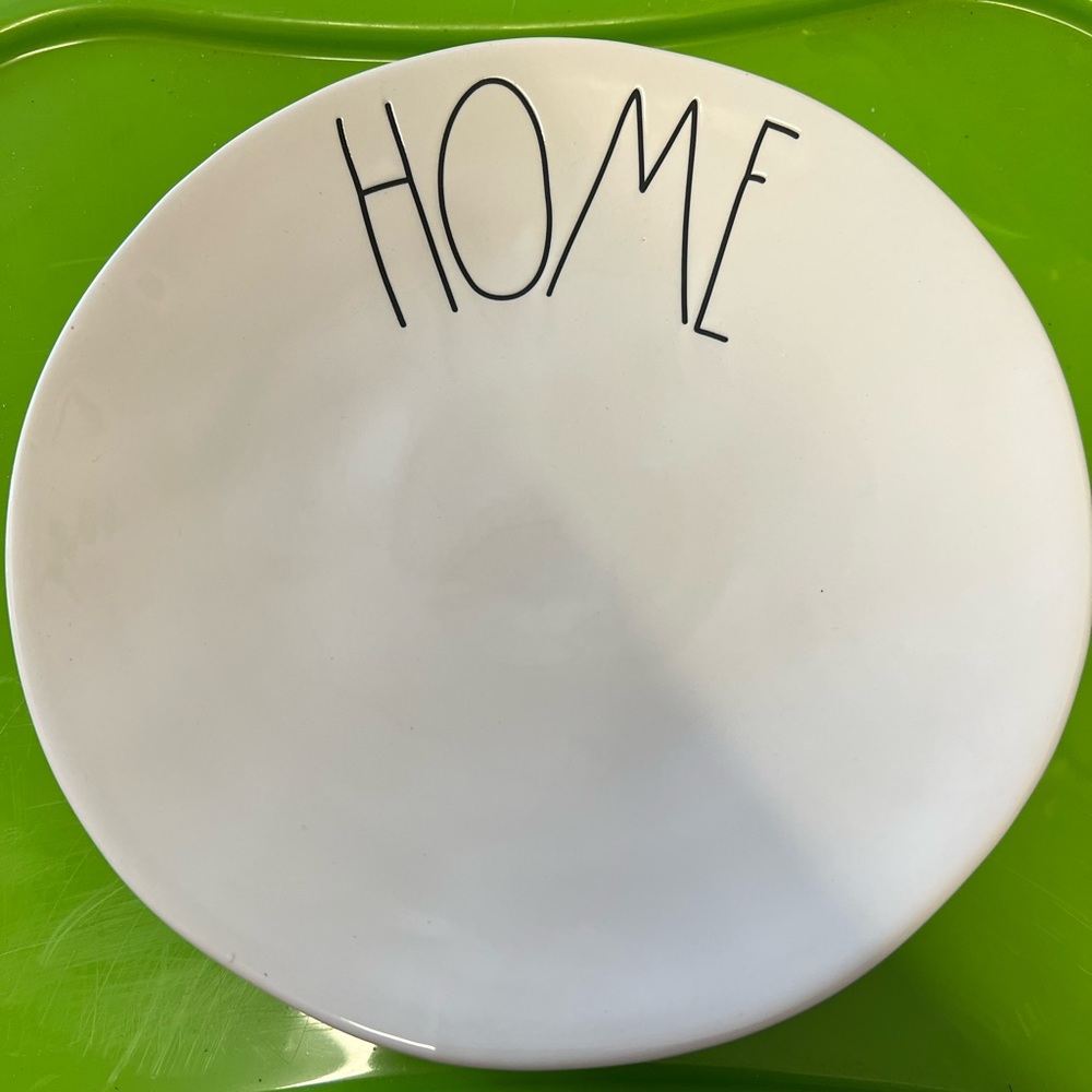 Rae Dunn Home Dinner Plates Set of 4